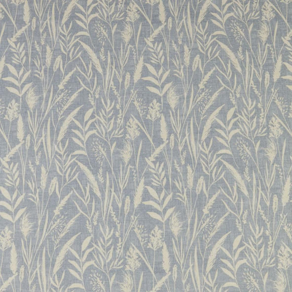 Wild Grasses Cornflower Fabric by iLiv