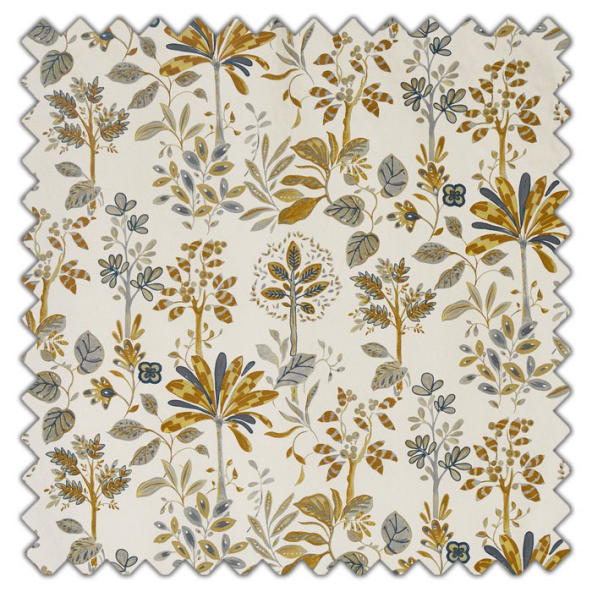 Swatch of Tree Of Life Amber by Prestigious Textiles