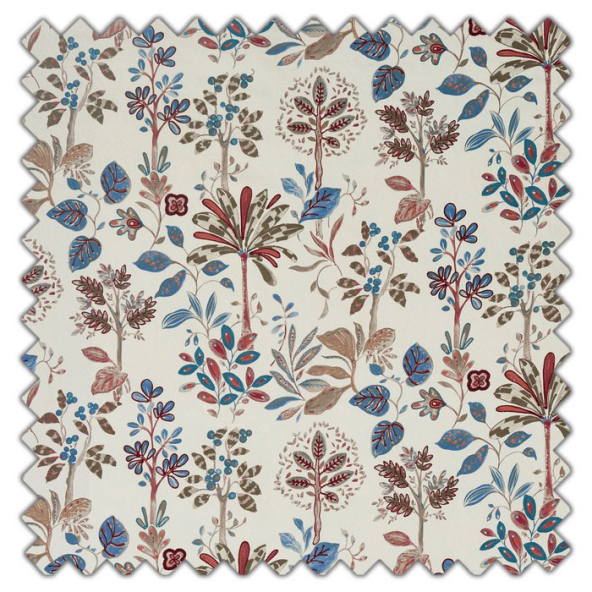 Swatch of Tree Of Life Paprika by Prestigious Textiles