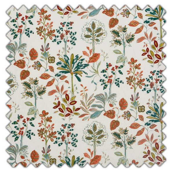 Swatch of Tree Of Life Tiger Lily by Prestigious Textiles