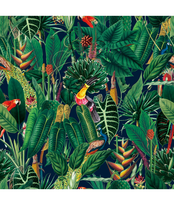 Sumatra Midnight Fabric by Chatham Glyn
