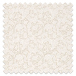 Swatch of Pure Bachelors Button Embroidery Flax