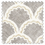 Swatch of Moussine Charcoal