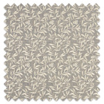 Swatch of Pure Arbutus Embroidery Inky Grey Swatch of Pure Arbutus Embroidery Inky Grey