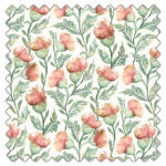 Swatch of Ettrick Rust Linen by Voyage