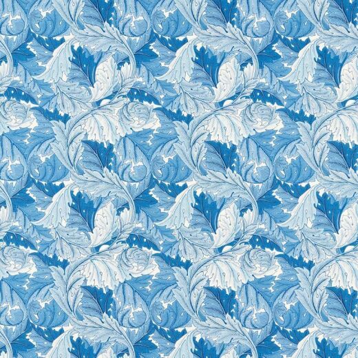 Made To Measure Curtains Acanthus Woad