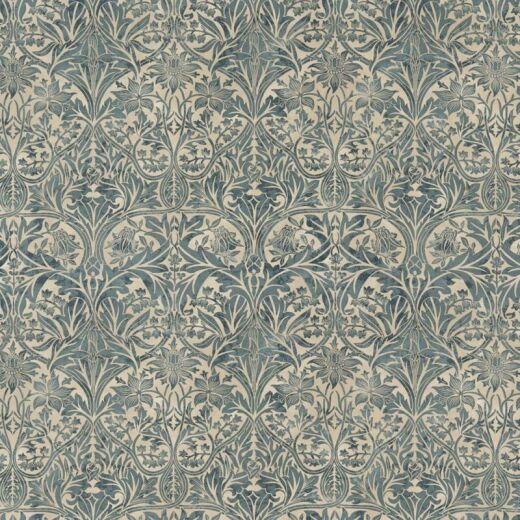 Made To Measure Curtains Bluebell Seagreen/Vellum