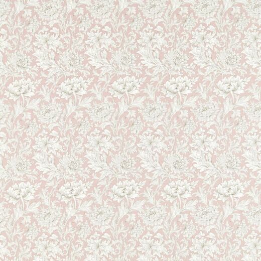 Made To Measure Curtains Chrysanthemum Toile Cochineal Pink