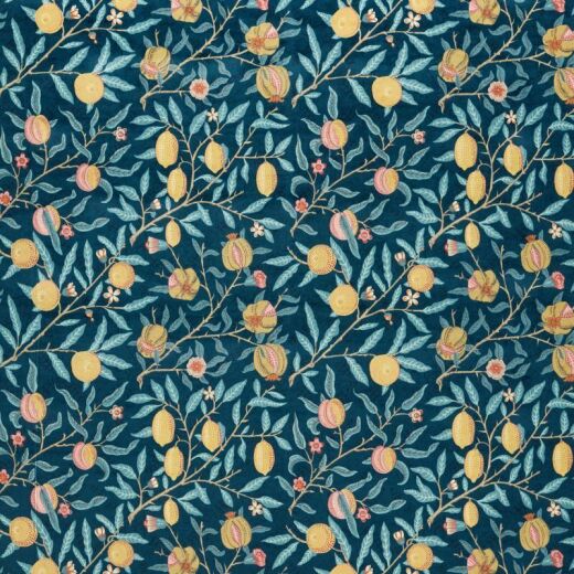 Made To Measure Roman Blinds Fruit Velvet Indigo/Slate Made To Measure Roman Blinds Fruit Velvet Indigo/Slate