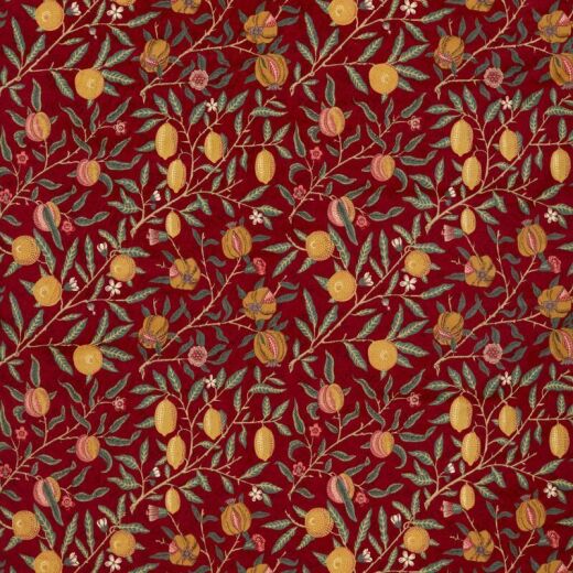 Made To Measure Roman Blinds Fruit Velvet Madder/Bayleaf Made To Measure Roman Blinds Fruit Velvet Madder/Bayleaf