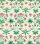 Daisy Strawberry Fields Fabric by Morris & Co