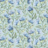 Ettrick Bluebell Fabric by Voyage