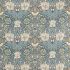 Honeysuckle & Tulip Woad/Thyme Fabric by Morris & Co