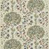 Kelmscott Tree Embroidery Woad/Rose Fabric by Morris & Co
