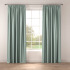 Curtains in Lunar Eau De Nil by Belfield Home