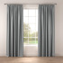 Curtains in Lunar Silver by Belfield Home