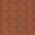Marigold Navy/Burnt Orange Fabric by Morris & Co