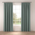 Curtains in Marlow Mineral Green by Belfield Home