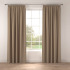 Curtains in Marlow Mushroom by Belfield Home