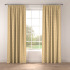 Curtains in Milton Ochre by Belfield Home