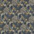 Morris Seaweed Ink/Woad Fabric by Morris & Co