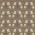 Pimpernel Aubergine/Olive Fabric by Morris & Co