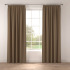 Curtains in Raffia Bronze by Belfield Home
