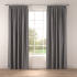 Curtains in Raffia Charcoal by Belfield Home