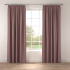 Curtains in Raffia Heather by Belfield Home