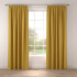 Curtains in Raffia Ochre by Belfield Home