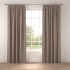 Curtains in Raffia Taupe by Belfield Home
