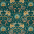 Sumatra Velvet Ocean Fabric by iLiv