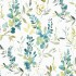 Harumi Kingfisher Fabric by The Pure Edit