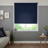 Lux Velvet Navy Blackout Eve Electric Roller Blind