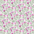 Hawick Fuchsia Cream Fabric by Voyage