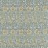 Kennet Sea Blue/Lichen Fabric by Morris & Co
