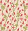 Monkshood Rhubarb Fabric by Morris & Co