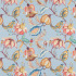 Oleander Mandarin Fabric by Bill Beaumont