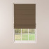 Roman Blind in Raffia Bronze by Belfield Home