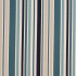 Roseland Stripe Teal Fabric by Porter And Stone
