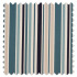 Swatch of Roseland Stripe Teal by Porter And Stone