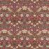Strawberry Thief Crimson/Slate Fabric by Morris & Co