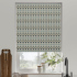 Roman Blind in Spotty Licorice Root