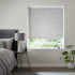 Wallace Stripe Powder Blackout Eve Electric Roller Blind