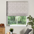 Roman Blind in Wheat Sheef Charcoal