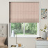 Roman Blind in Zig Zag Blush