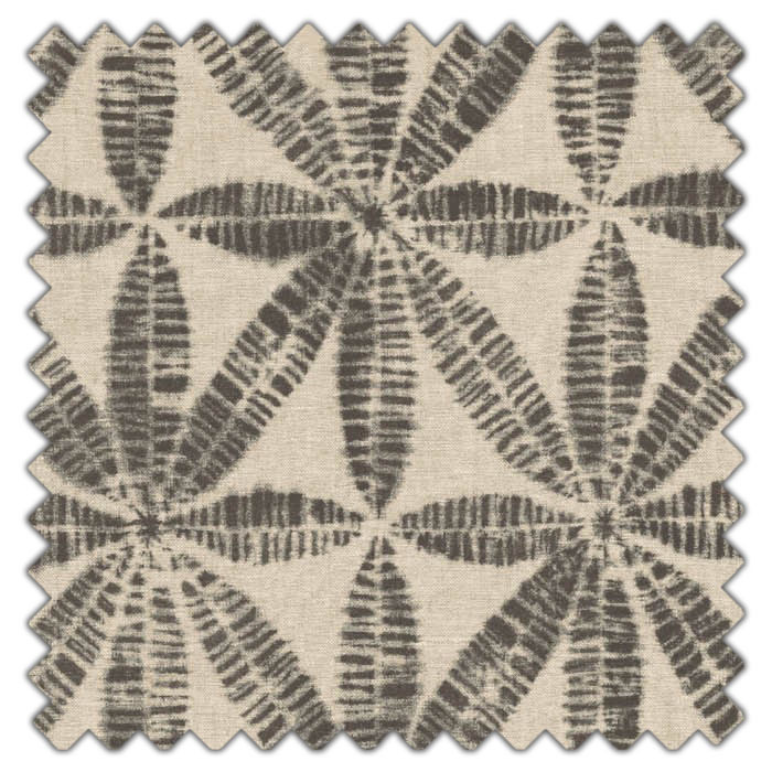 Swatch of Bandhani Charcoal