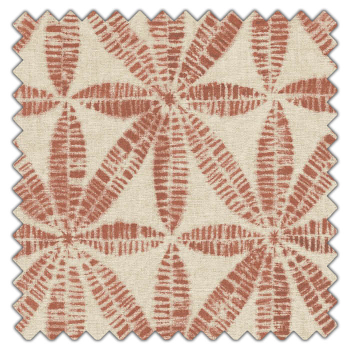 Swatch of Bandhani Rust