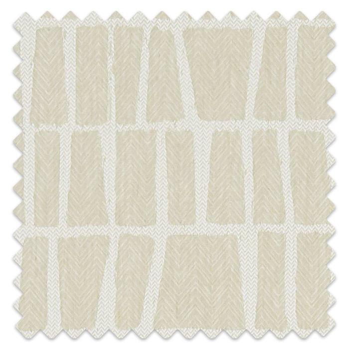 Swatch of Block Work Ivory