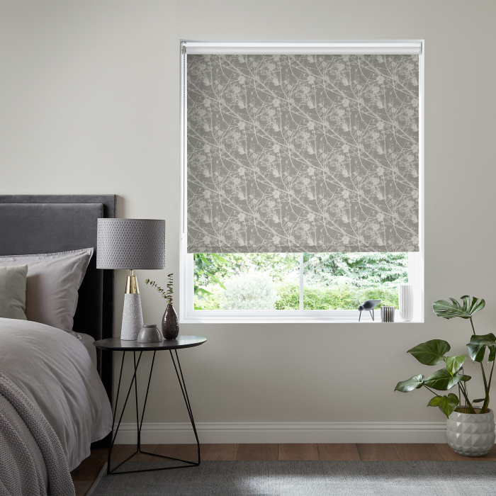 Botanica Slate Eve Electric Roller Blind